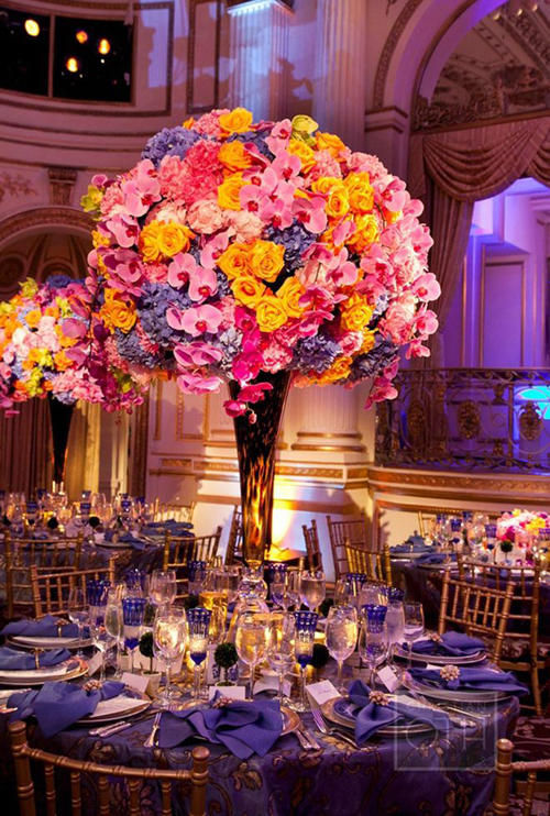 Công ty cưới hỏi và Cách trang trí tiệc cưới bằng hoa tươi.