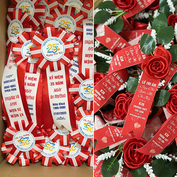 Hoa Cài Họp Lớp 20 Năm Ngày Ra Trường – Gắn Kết Yêu Thương Ngày Trở Về