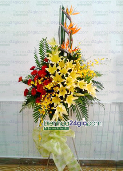 Điện hoa 24 giờ cung cấp hoa khai trương khu vực Hải Phòng