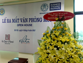 Lễ ra mắt viện Nghiên cứu và Phát triển Kinh doanh (BDI)