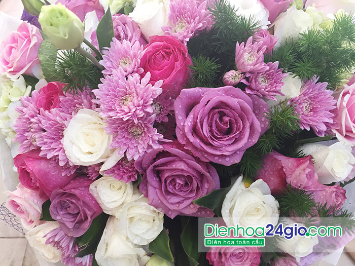 Công ty Điện hoa 24h cung cấp hoa tươi đẹp giá cả hợp lý trên toàn quốc