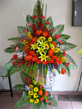 Dịch vụ điện hoa khai trương quận 12 uy tín và chất lượng