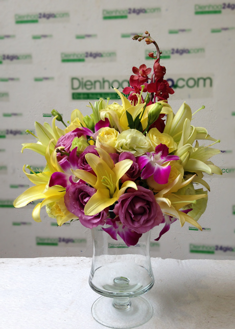 Hoa tươi may mắn cho mùng một đầu tháng