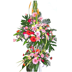 Lẵng hoa khai trương 04