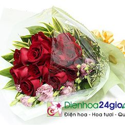 Bó hồng tặng vợ