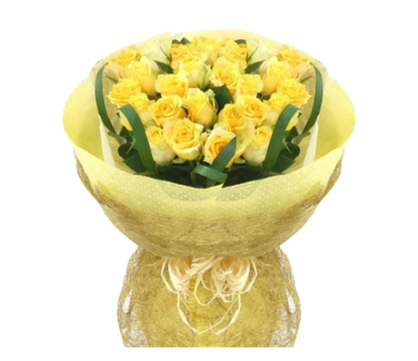 Bó hoa hồng vàng HB46
