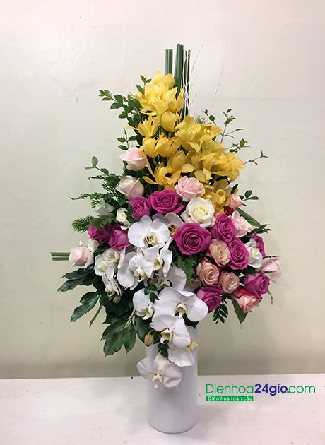 Bình hoa sinh nhật Bi56