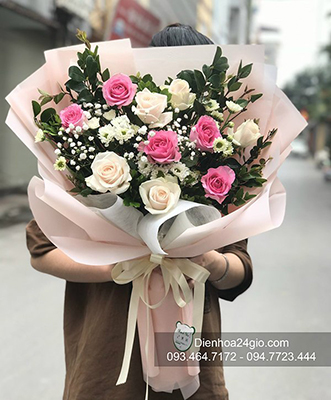 Bó hoa tươi HB766