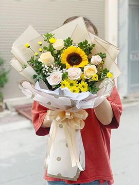 Bó hoa tươi HB796