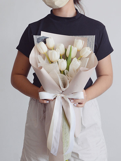 Bó hoa tulips đẹp HB645