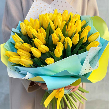 Bó hoa tulips đẹp HB655