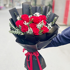 Bó hoa hồng đỏ