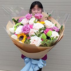 Bó hoa hồng đỏ