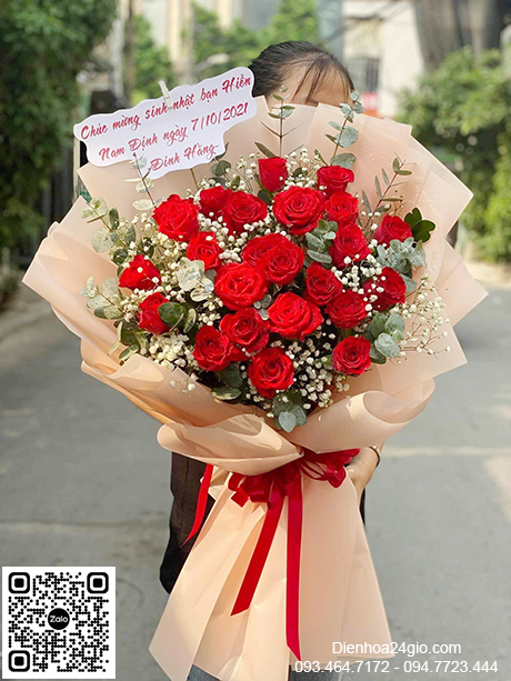 Bó hoa tươi HB827