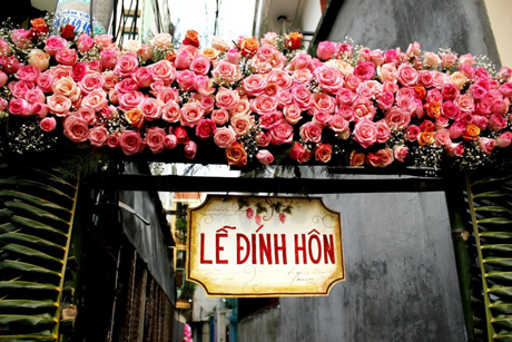 Cổng hoa cưới HN6