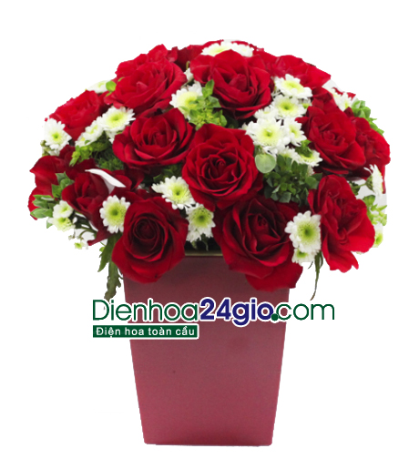 Giỏ hoa sinh nhật