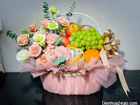 Giỏ hoa quả HQ105