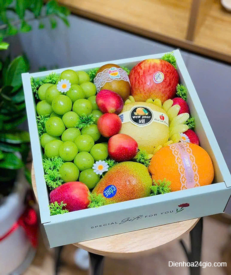 Giỏ hoa quả HQ90