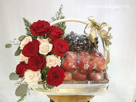 Giỏ hoa quả đẹp | Gio hoa qua dep