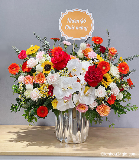 Giỏ hoa tươi G963