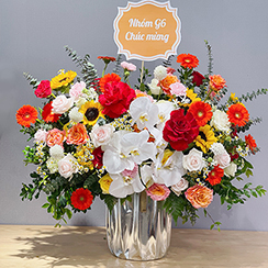Giỏ hoa tươi G963