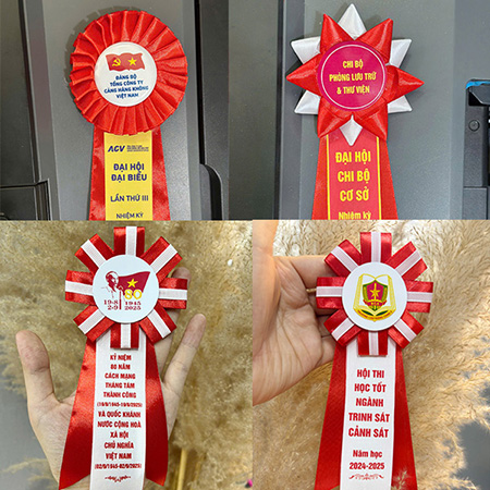 Hoa cài áo đại hội Đảng, Đoàn