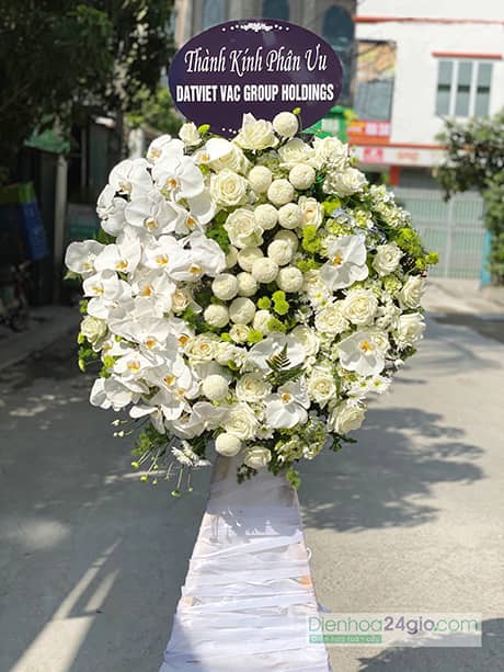 Hoa chia buồn đẹp