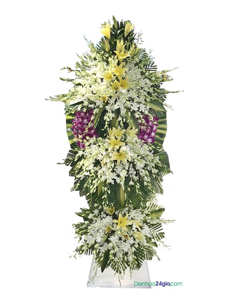 Hoa chia buồn CB196