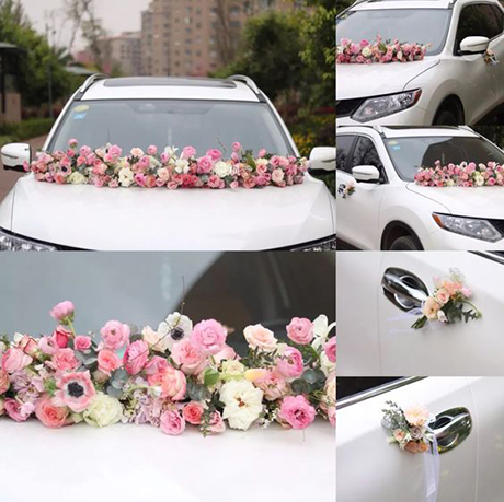 Trọn gói xe hoa, hoa cô dâu, hoa chú rể