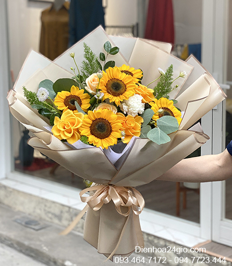 Bó hoa hướng dương HB669