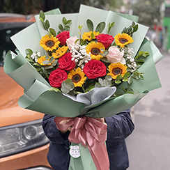 Bó hoa hướng dương HB670