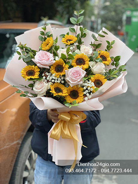 Bó hoa hướng dương HB673