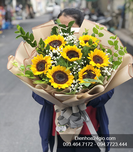 Bó hoa hướng dương 