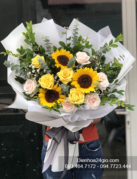 Bó hoa hướng dương HB675