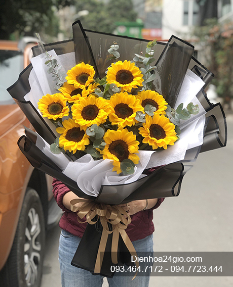 Bó hoa hướng dương HB676