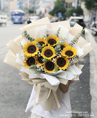 Bó hoa hướng dương HB660