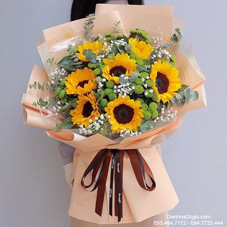 Bó hoa hướng dương HB661