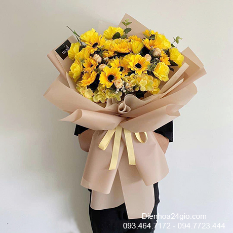 Bó hoa hướng dương HB665