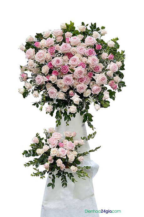 Hoa khai trương đẹp KT172