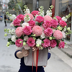 Giỏ hoa tươi