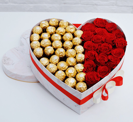 Hoa và chocolate G619
