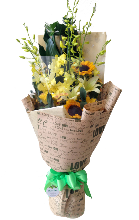 Bó hoa sinh nhật HB173