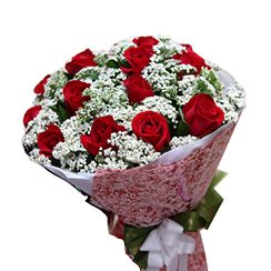 Bó hồng đỏ 