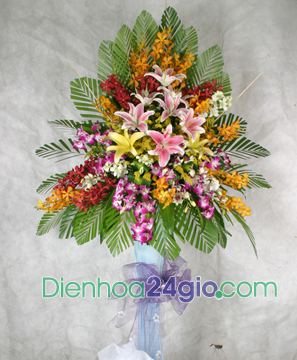 Kệ hoa khai trương KT51