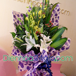 Dien hoa Nghe An, flowers in vietnam, same day flower delivery