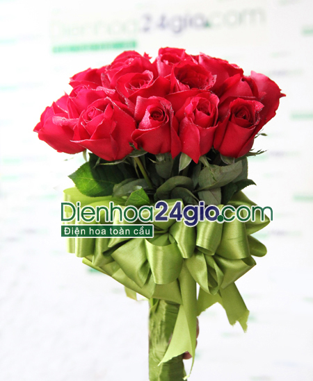 Bó hoa hồng đỏ