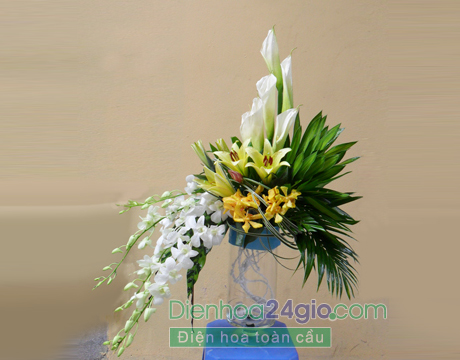 Bình hoa Rum sinh nhật