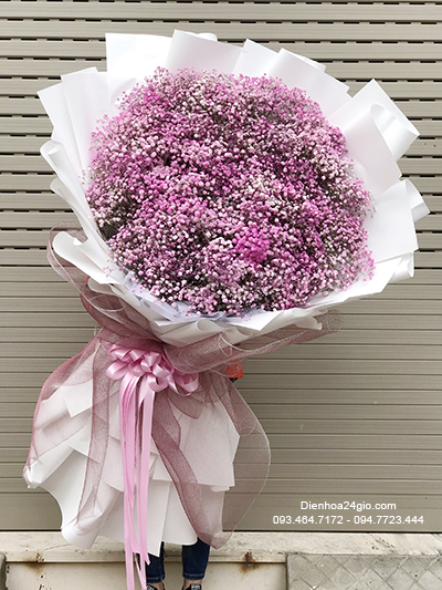 Bó hoa baby to HB627