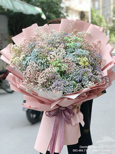 Bó hoa baby to đẹp HB628