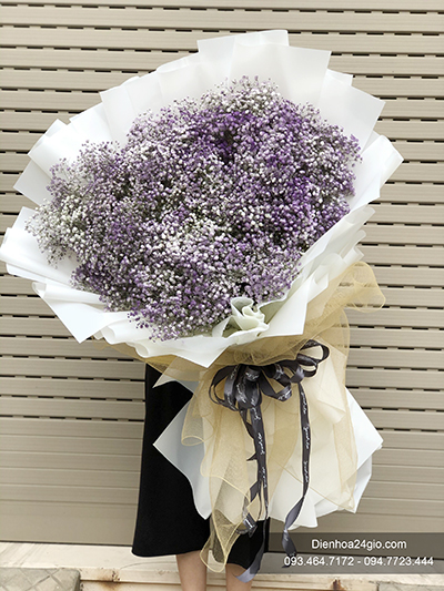 Bó hoa baby to đẹp HB629